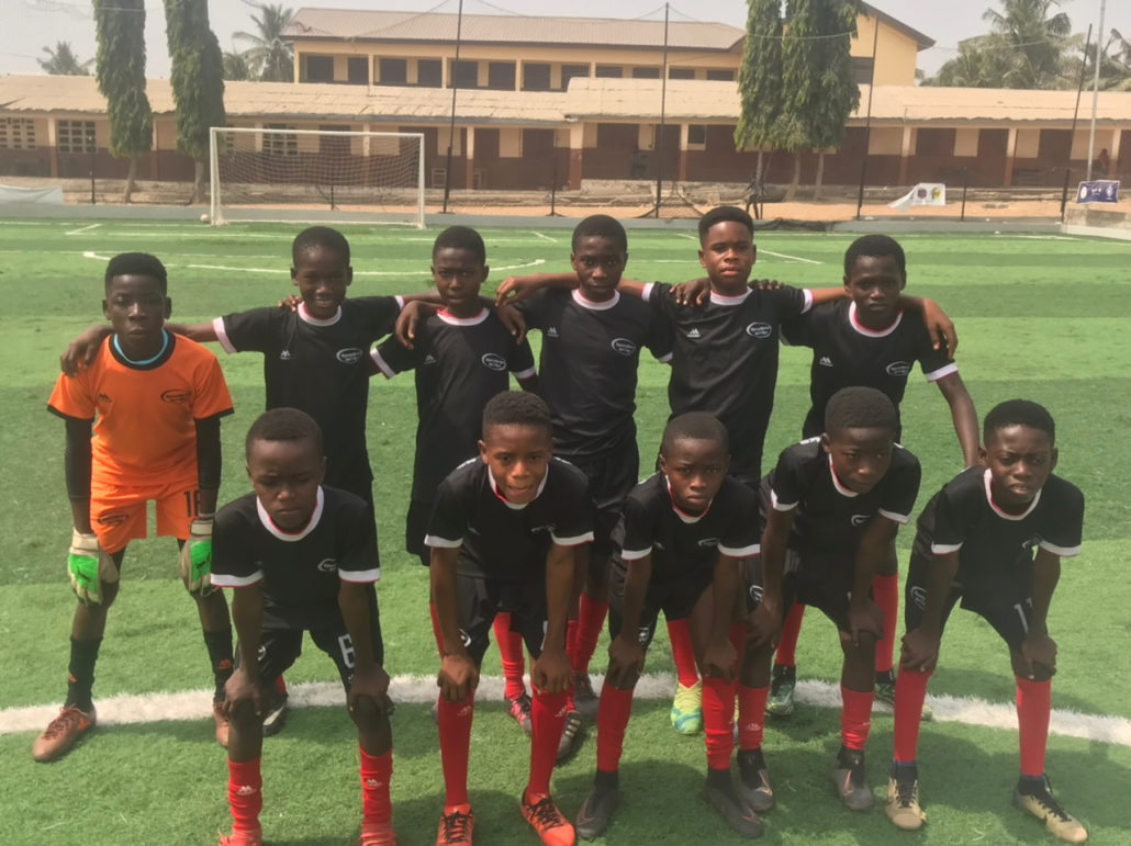 U12 Academy team in Ghana