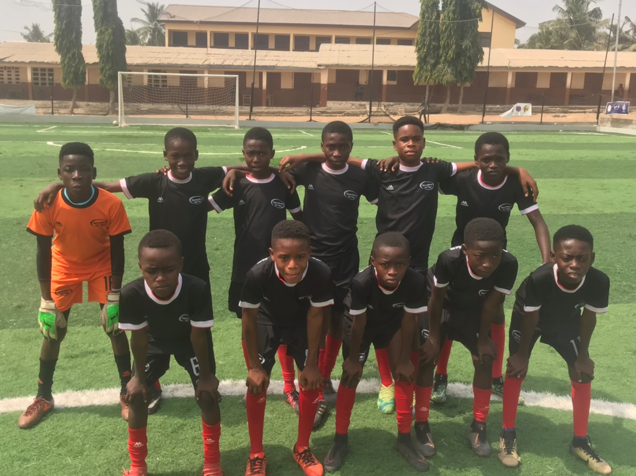 U12 Academy team in Ghana